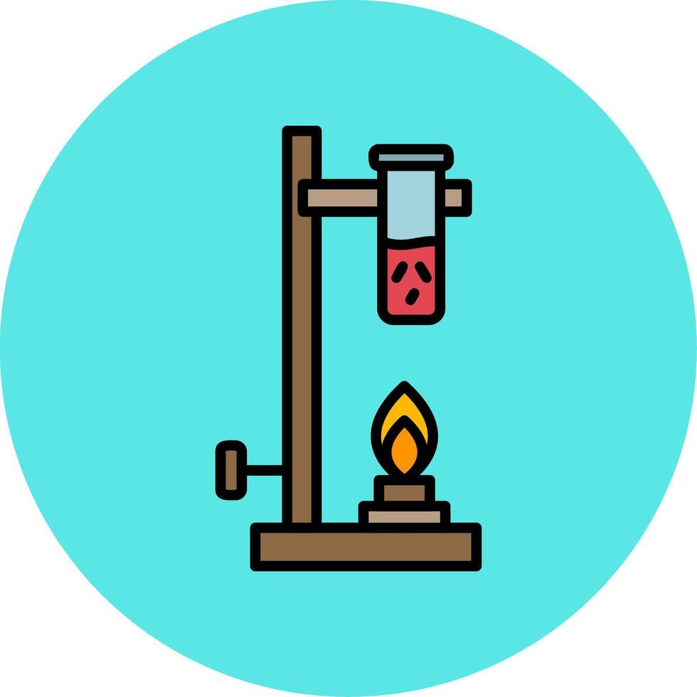 Bunsen Burner Vector Icon