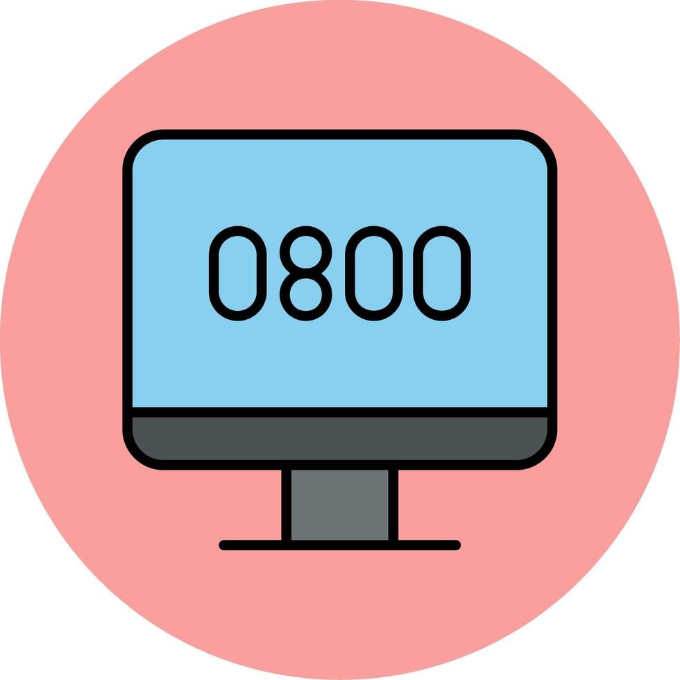 Help Line Vector Icon