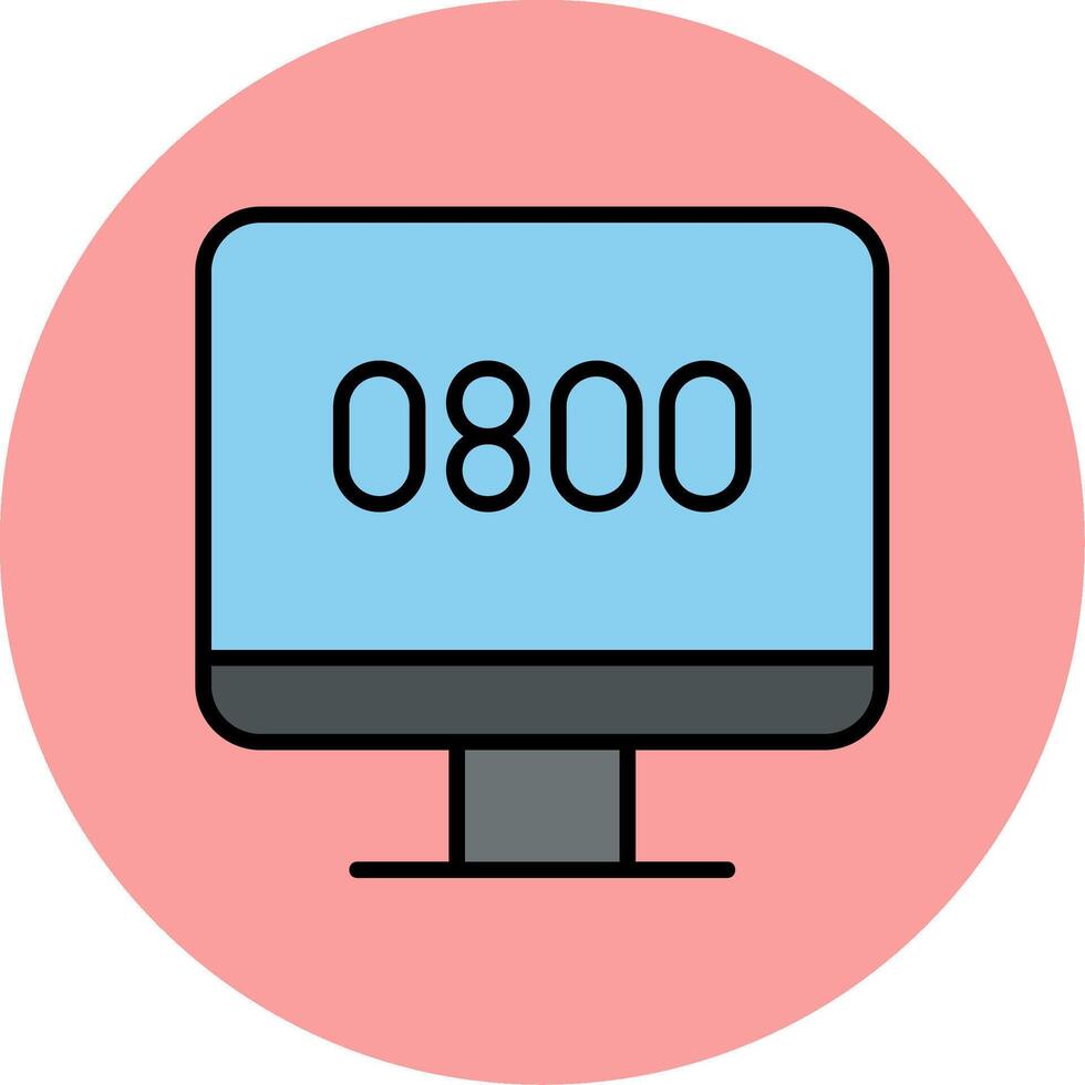 Help Line Vector Icon