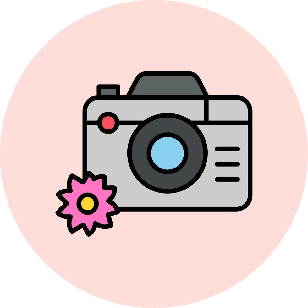 Photo Camera Vector Icon