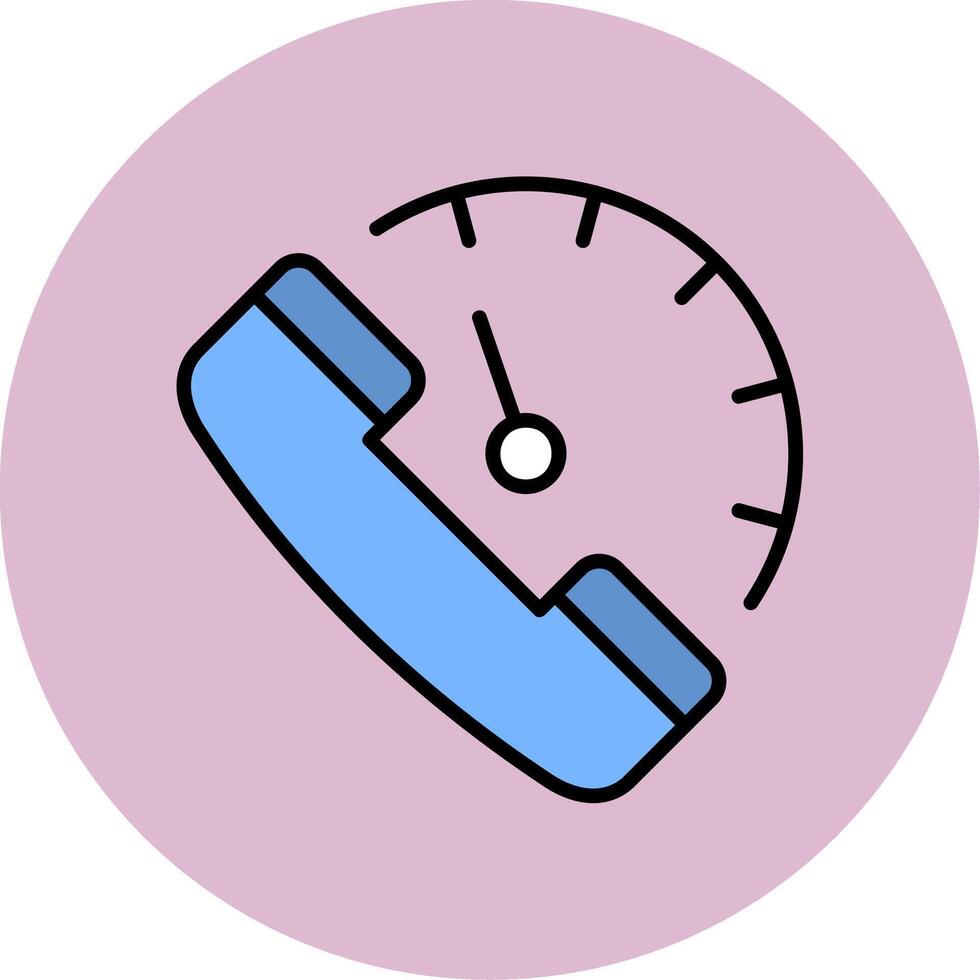 24 Hours Support Vector Icon