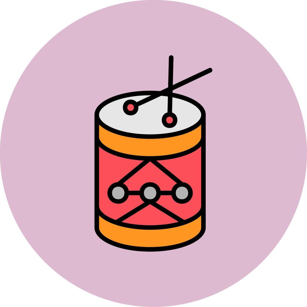 Drums Vector Icon