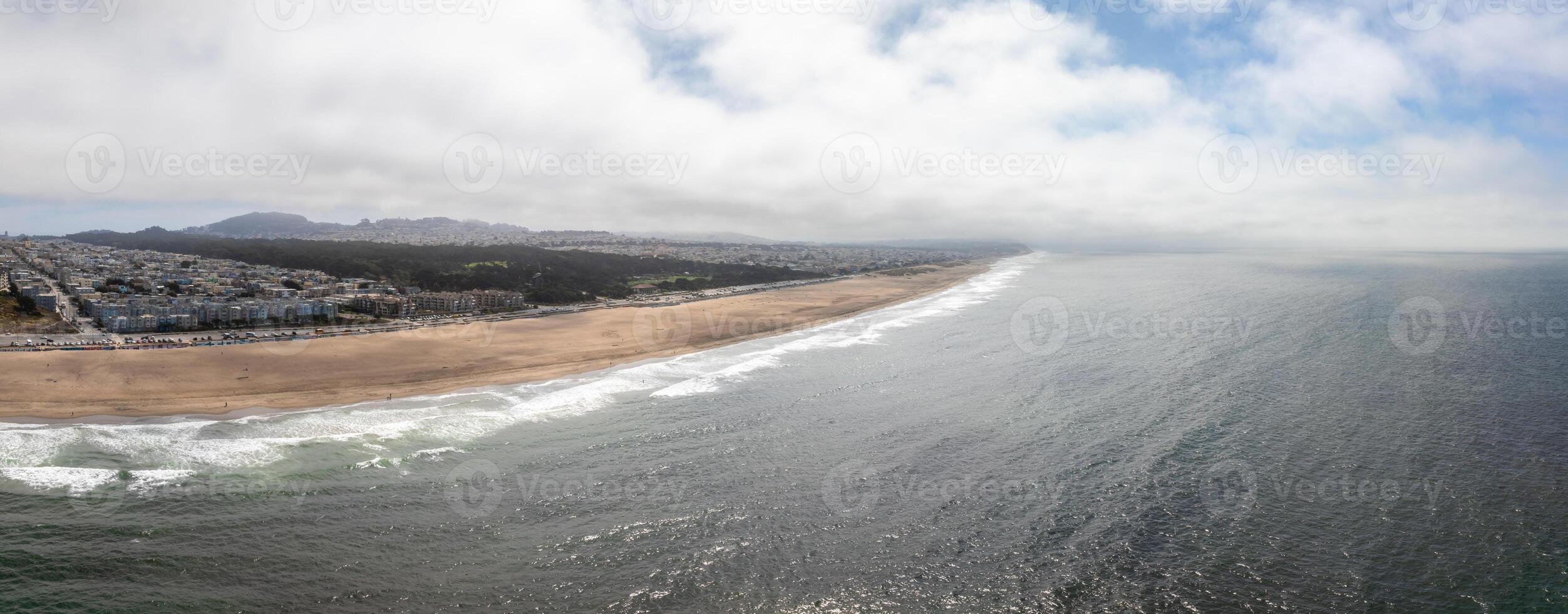 Where the sea meets the land in San Francisco. photo