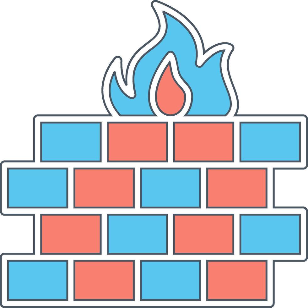 Firewall Vector Icon