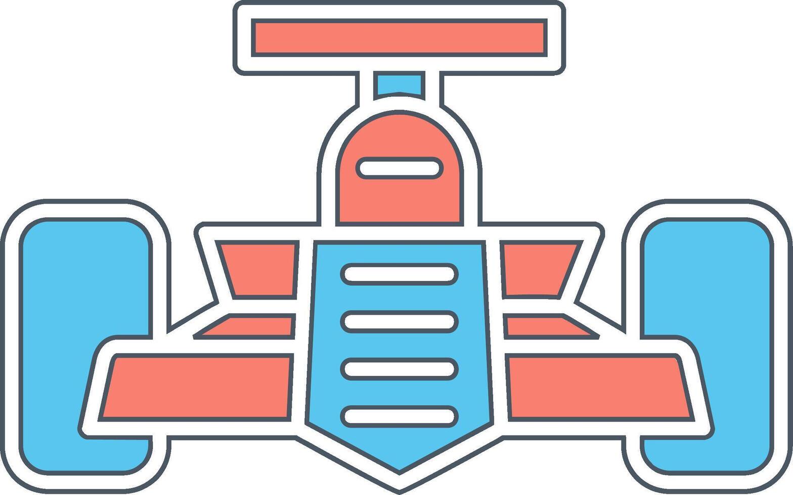 Racing Car Vector Icon