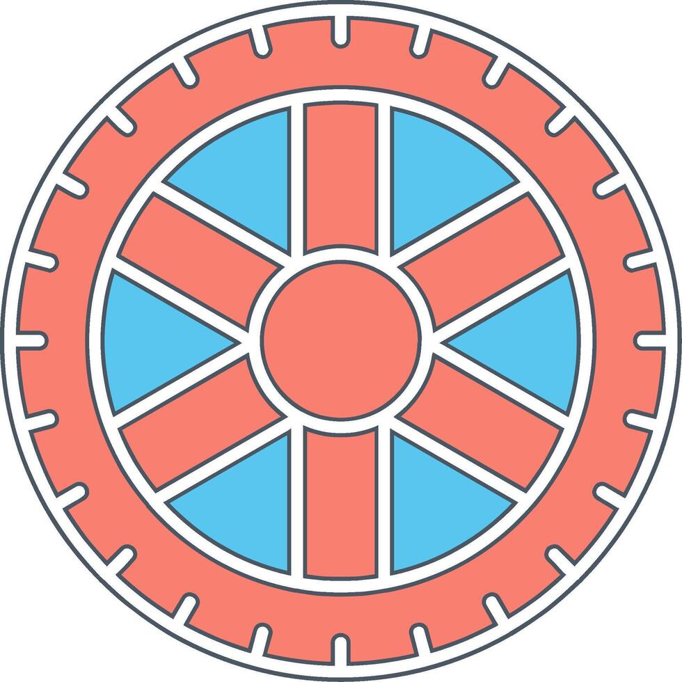 Tire Vector Icon