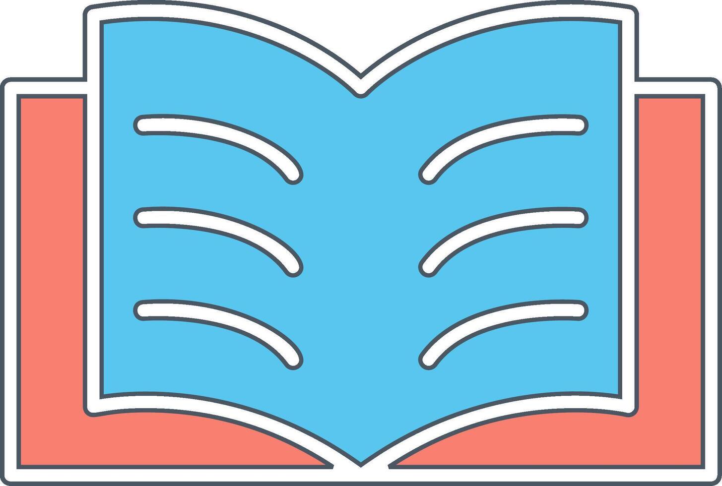 Book Pages Vector Icon