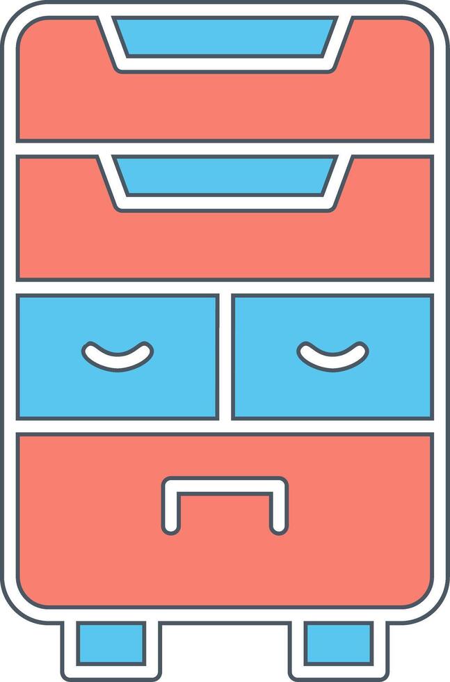 Drawers Vector Icon