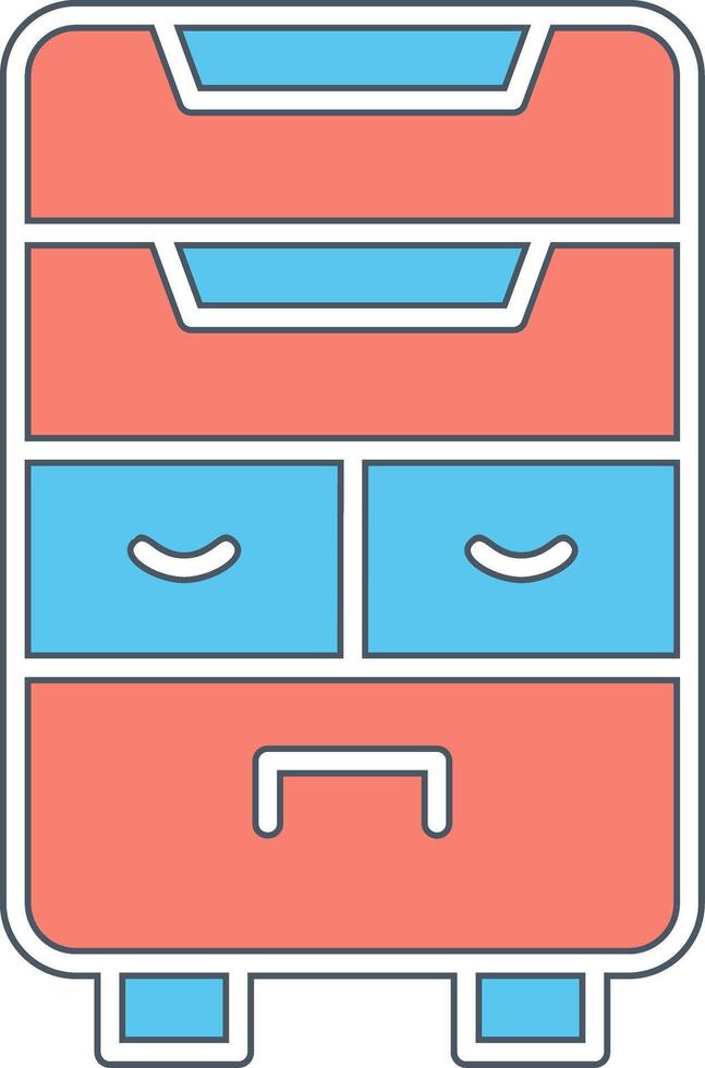 Drawers Vector Icon