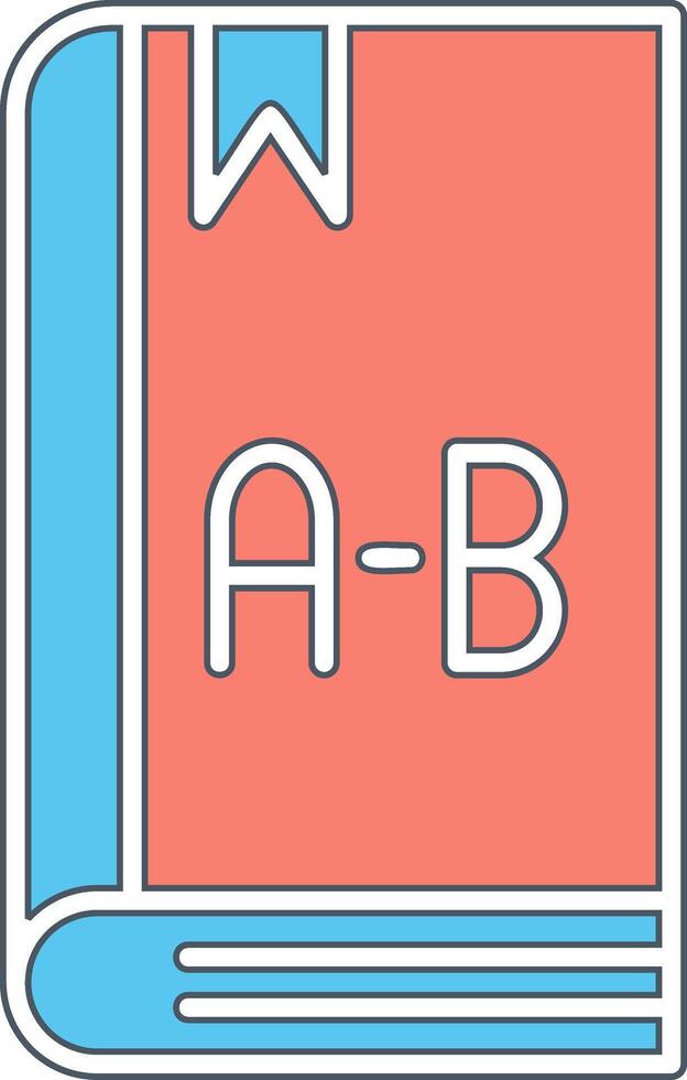 English Book Vector Icon