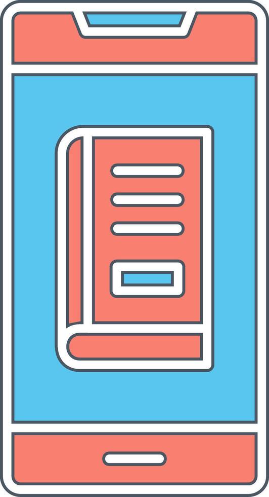 Online Book Order Vector Icon