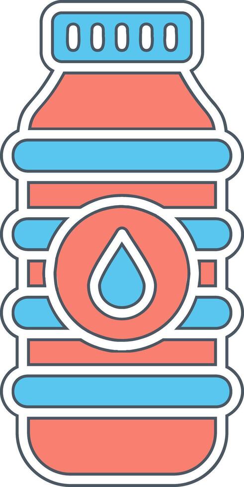 Water Bottle Vector Icon
