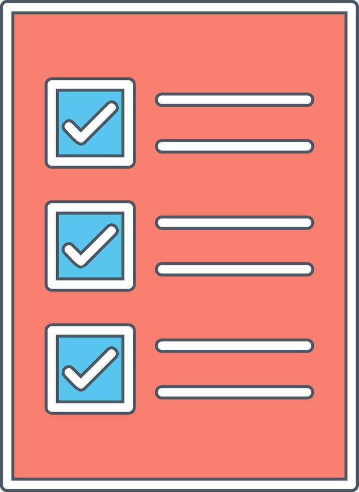 Check List Vector Icon
