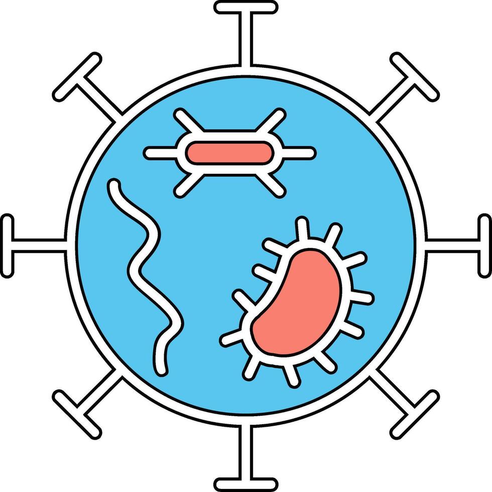 Virus Vector Icon