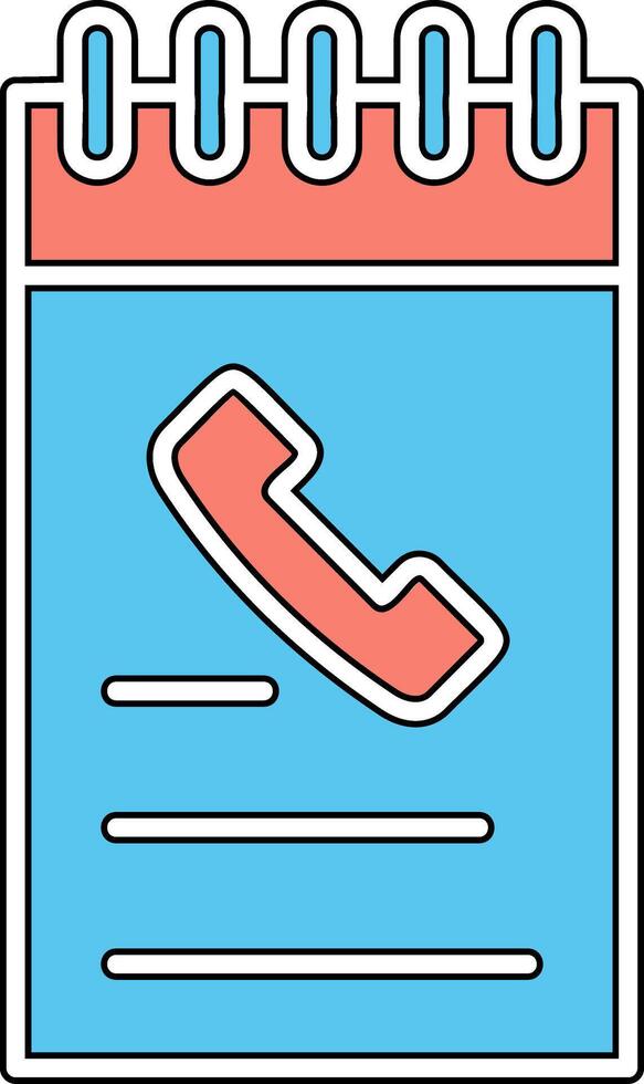Notepad Vector Icon