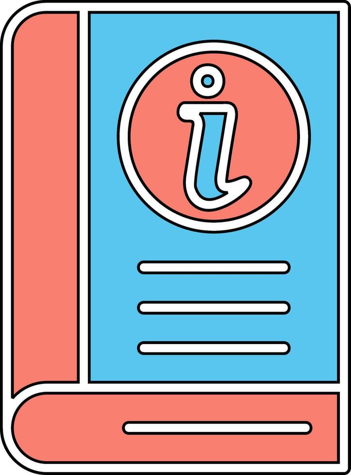 Information Book Vector Icon