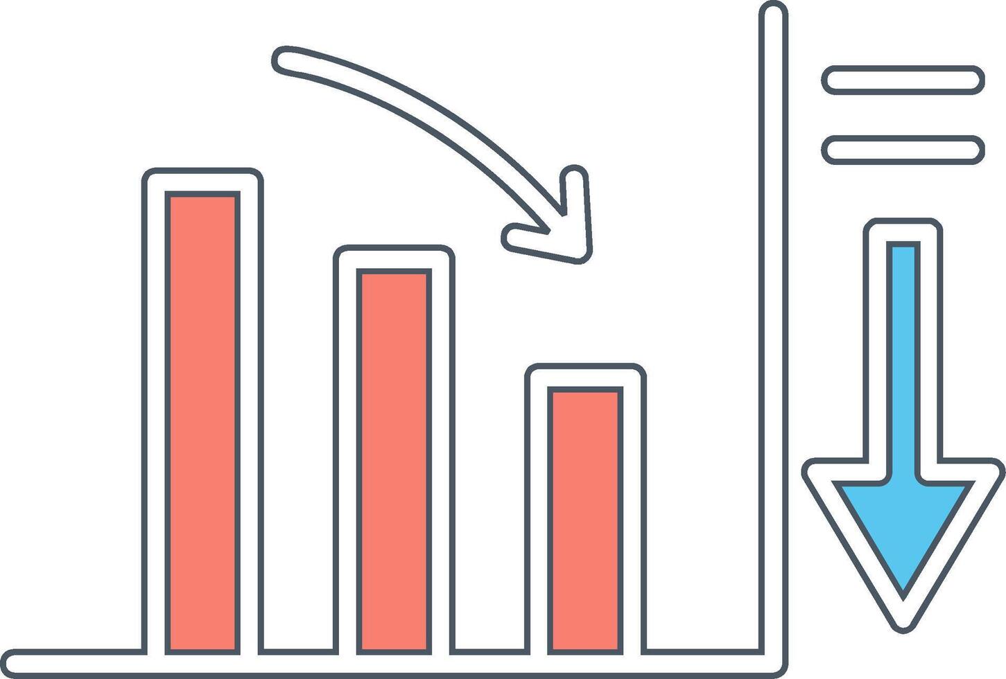 Decrease Vector Icon