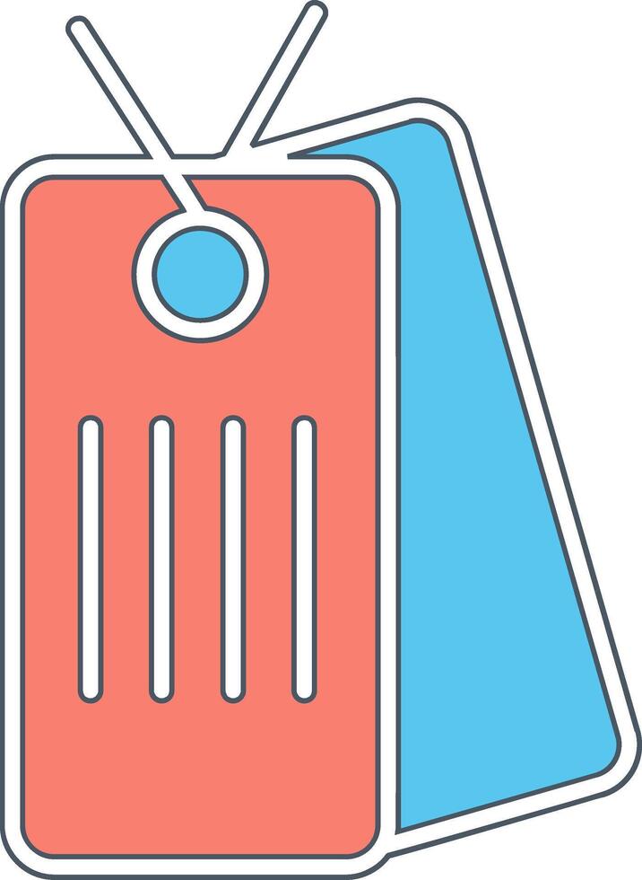 Dog Tag Vector Icon