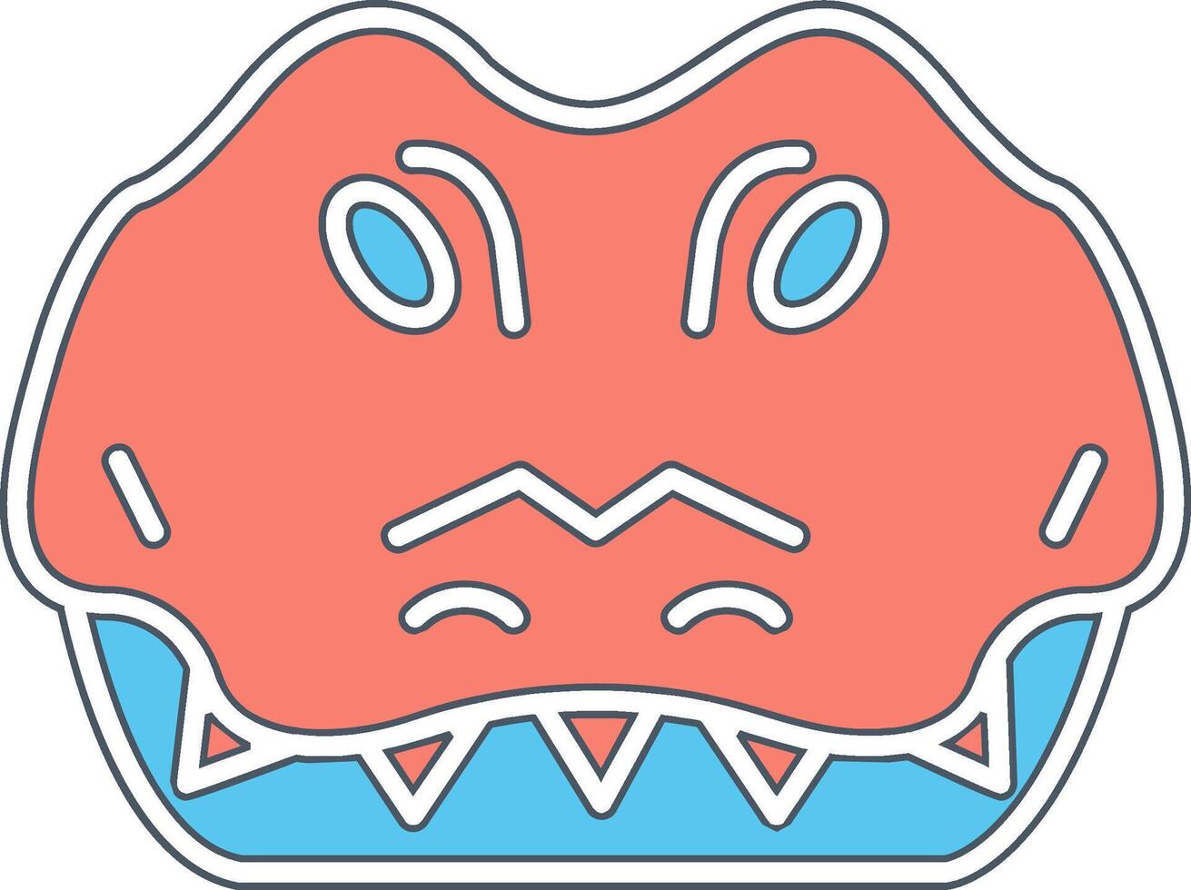 Crocodile Vector Icon