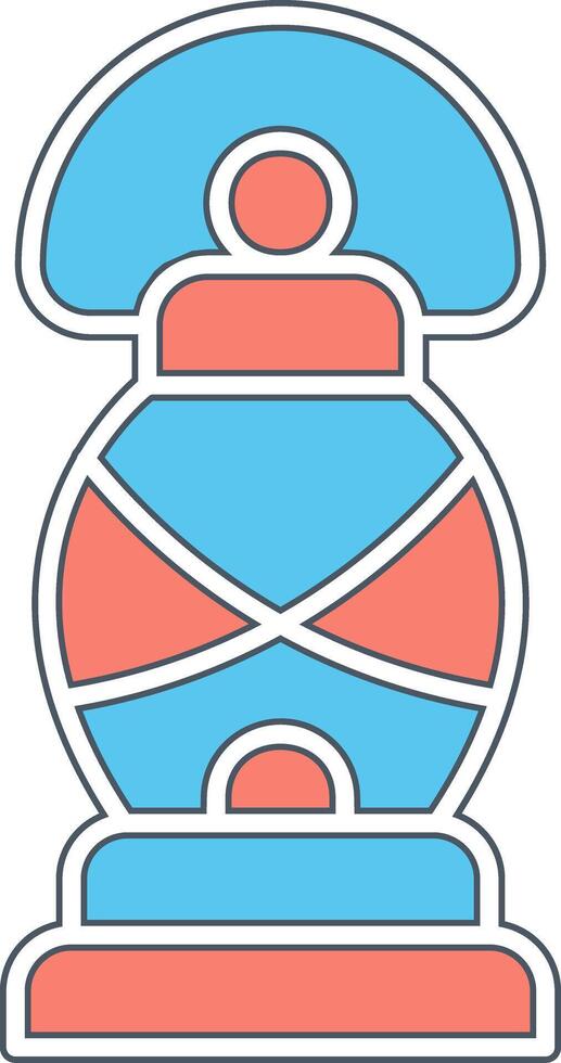 Hand Lantern Vector Icon