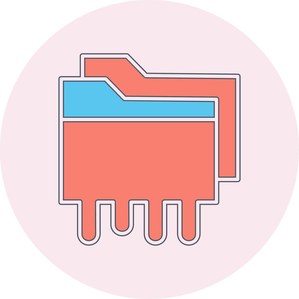 Data Leak Vector Icon