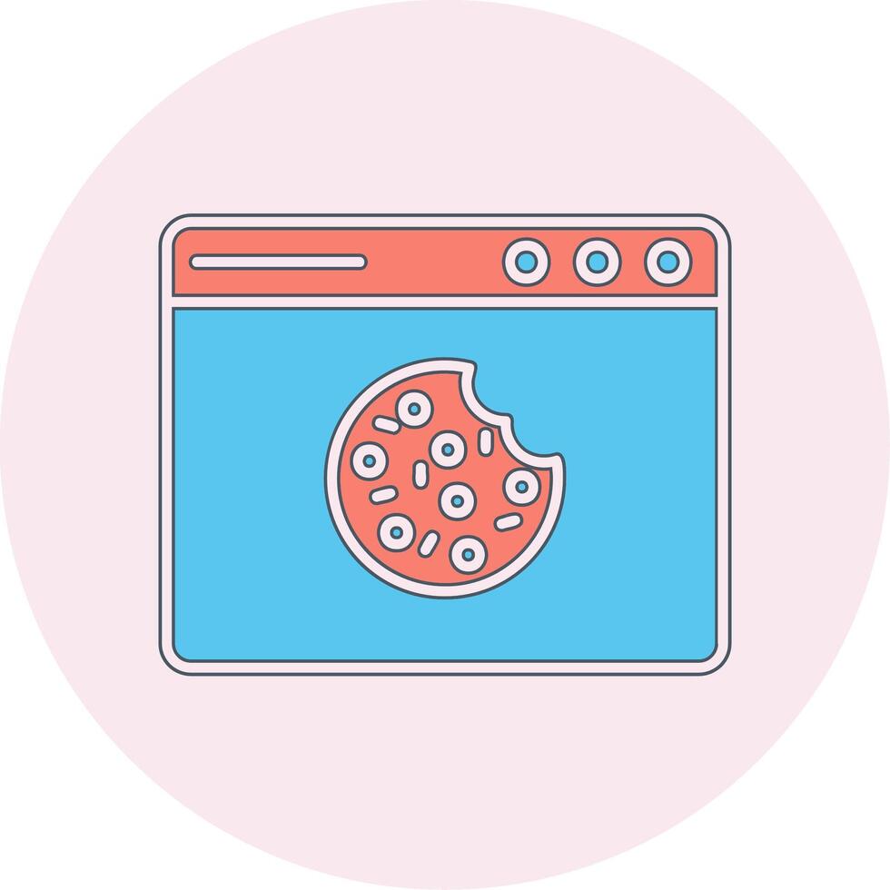 web galletas vector icono