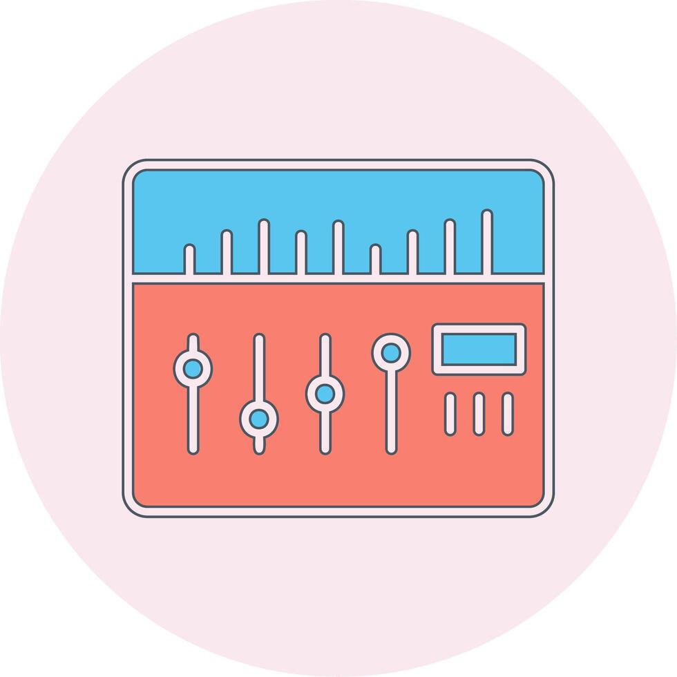Sound Mixer Vector Icon