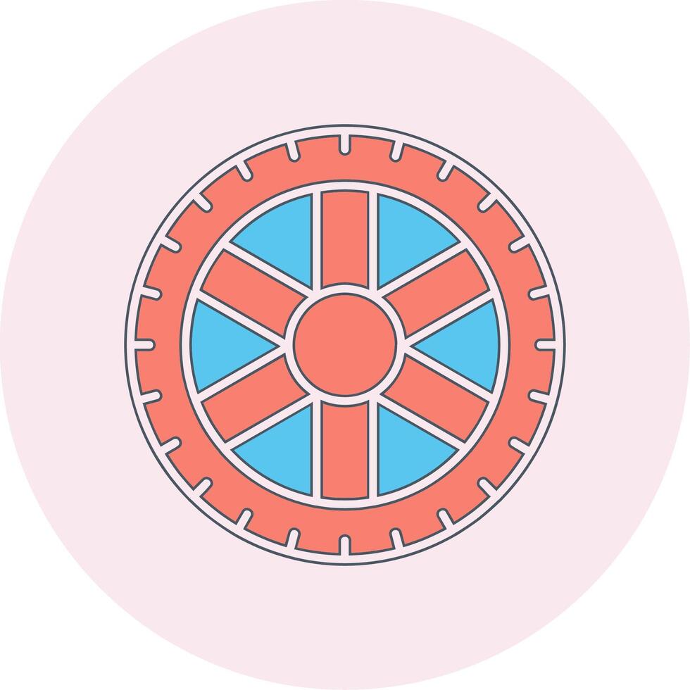 Tire Vector Icon