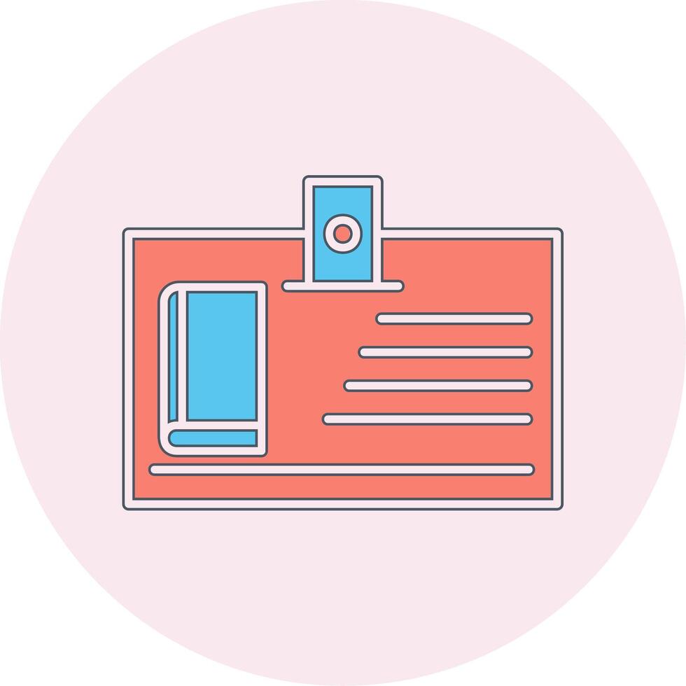 Library Card Vector Icon