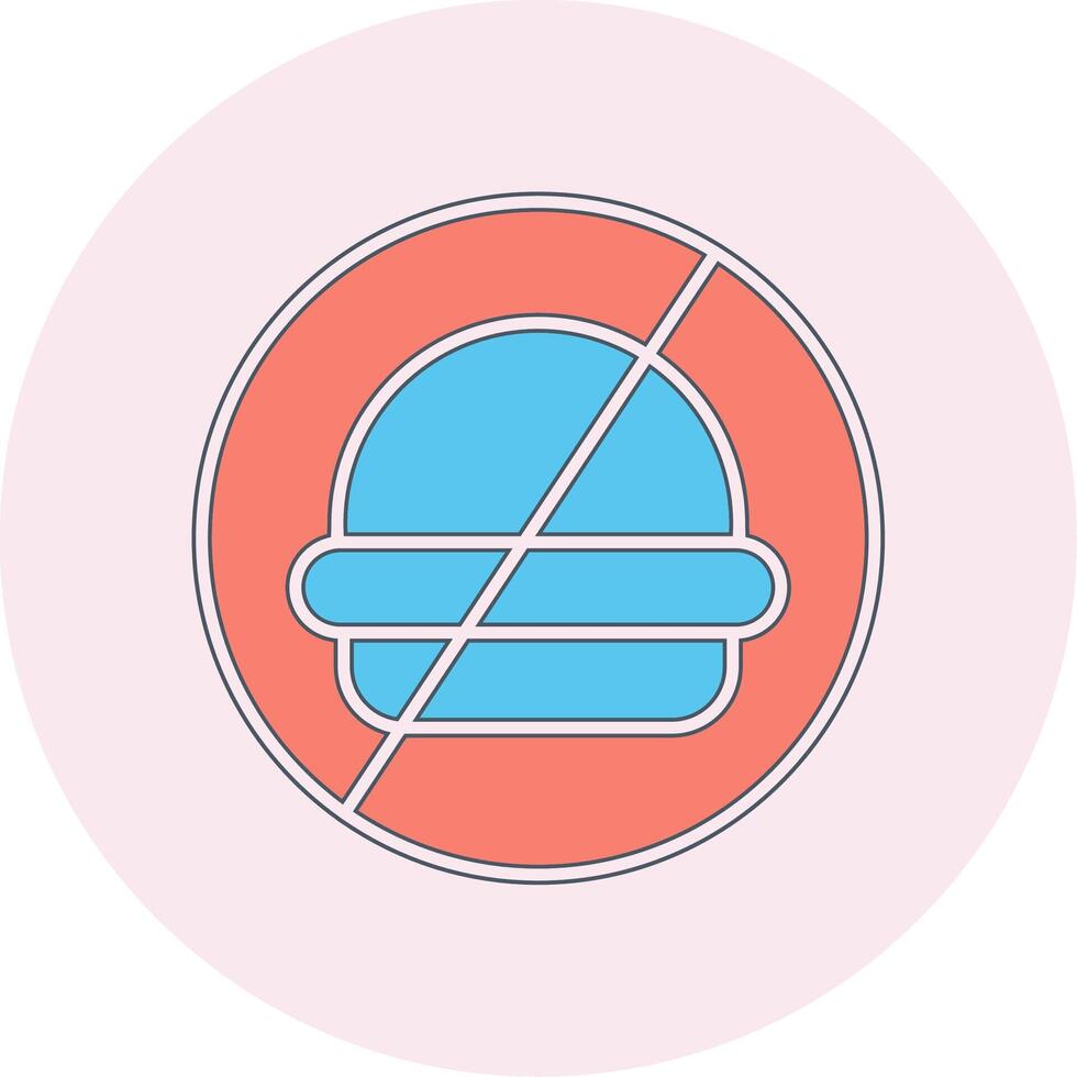 No Food Vector Icon