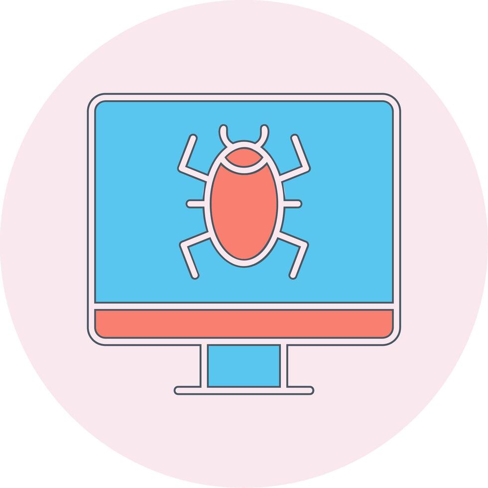 Computer Virus Vector Icon