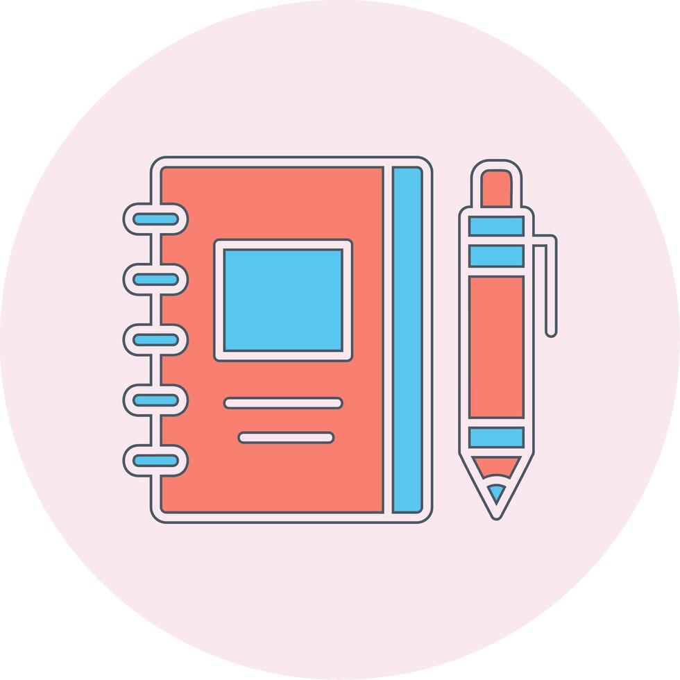 Sketchbook Vector Icon