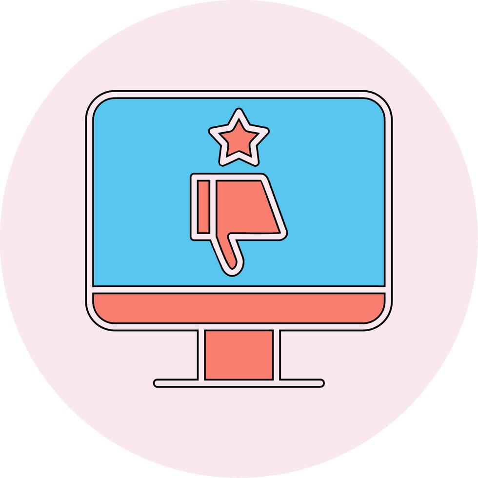 Bad Review Vector Icon