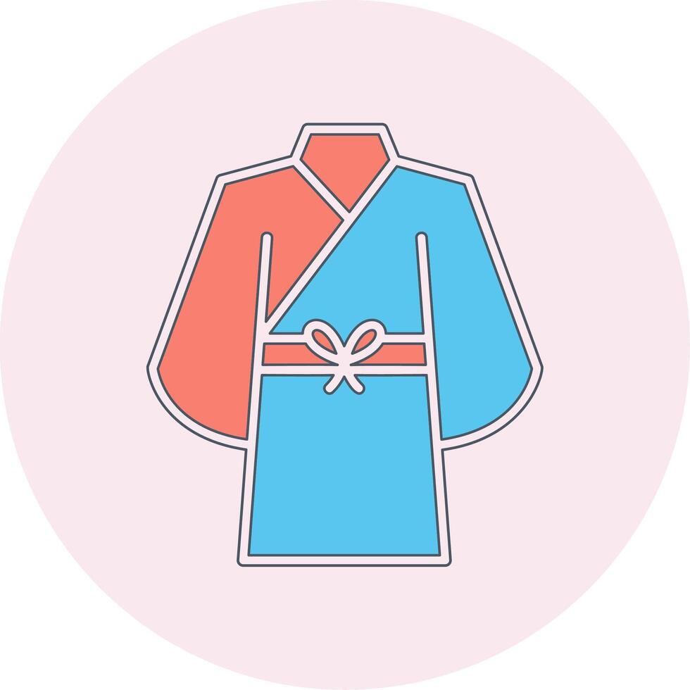 yukata vector icono