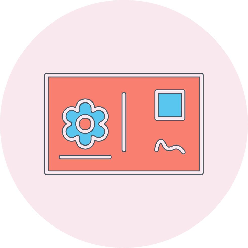 Postcard Vector Icon