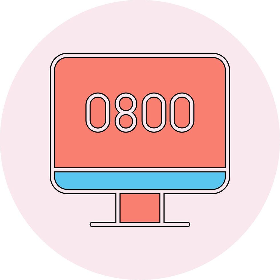Help Line Vector Icon