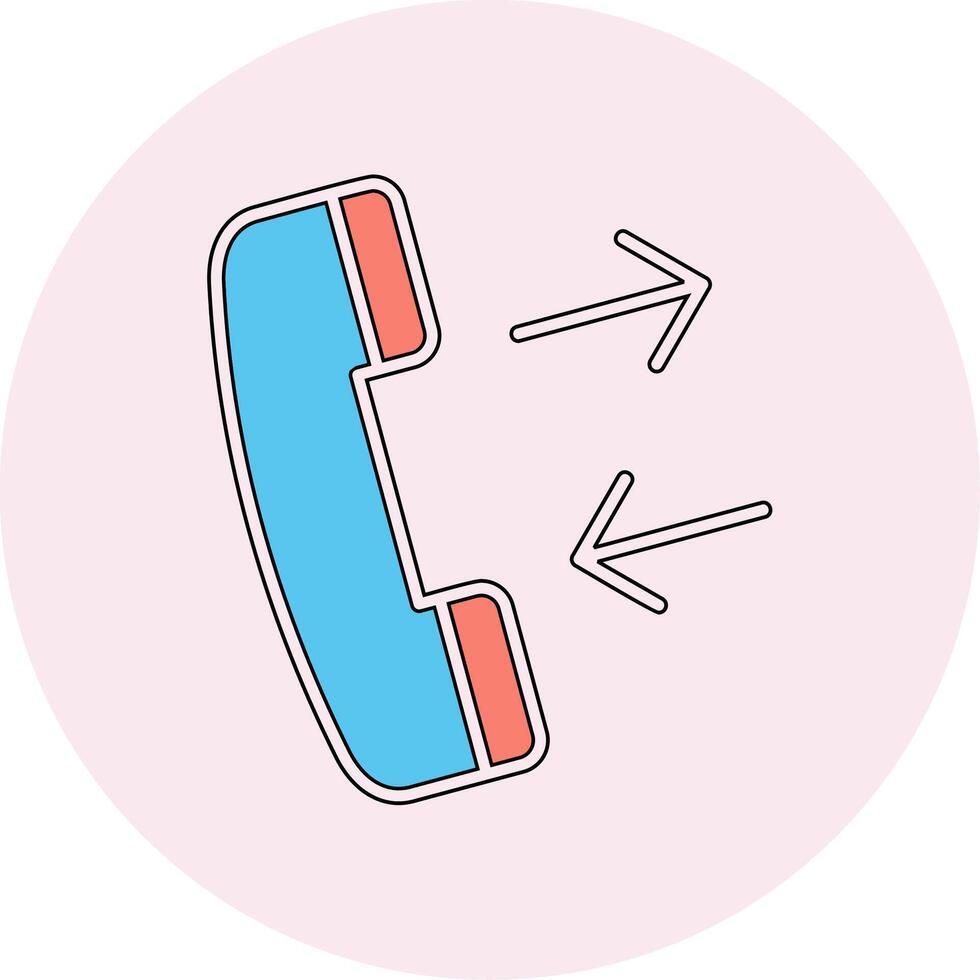 Phone Call Vector Icon