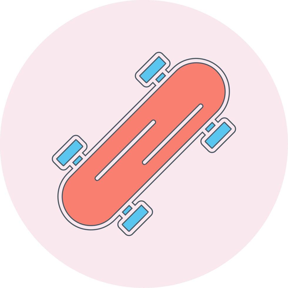 Skateboard Vector Icon