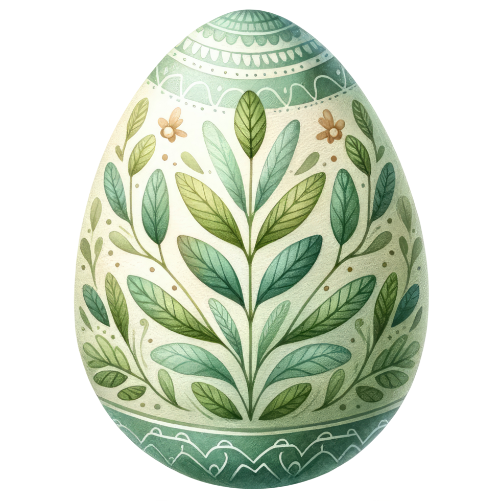 AI generated Easter Egg isolated png