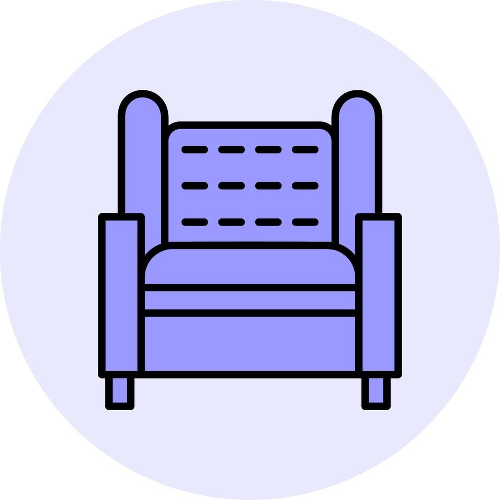 Armchair Vector Icon