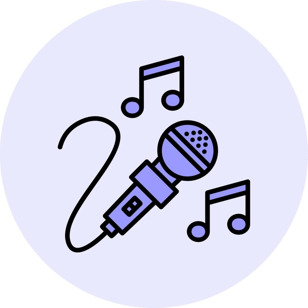 Karaoke Vector Icon
