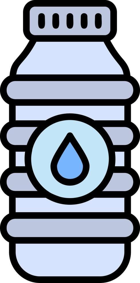 Water Bottle Vector Icon