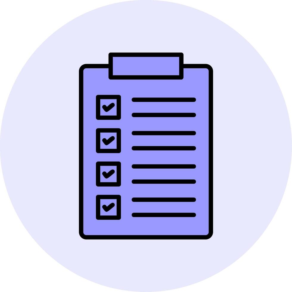 Check List Vector Icon