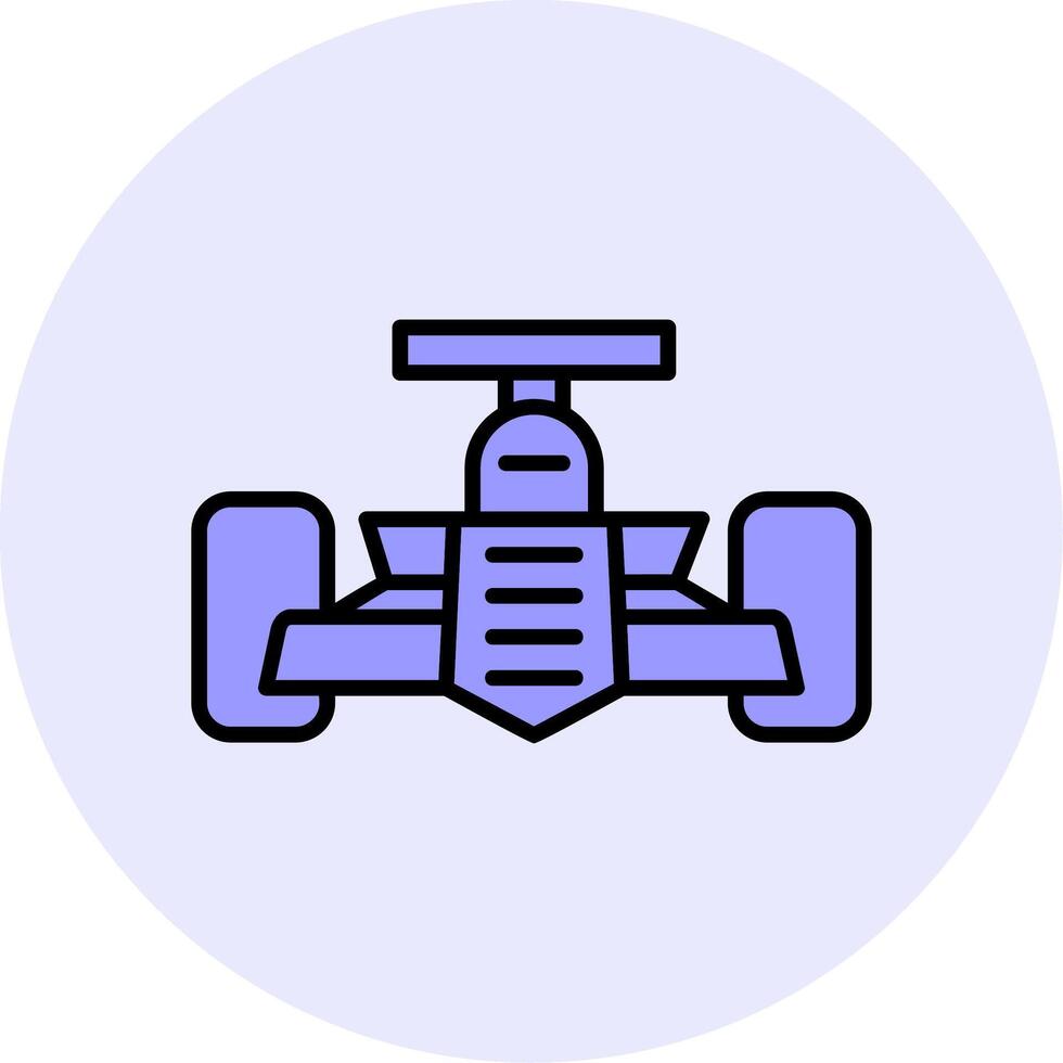 Racing Car Vector Icon