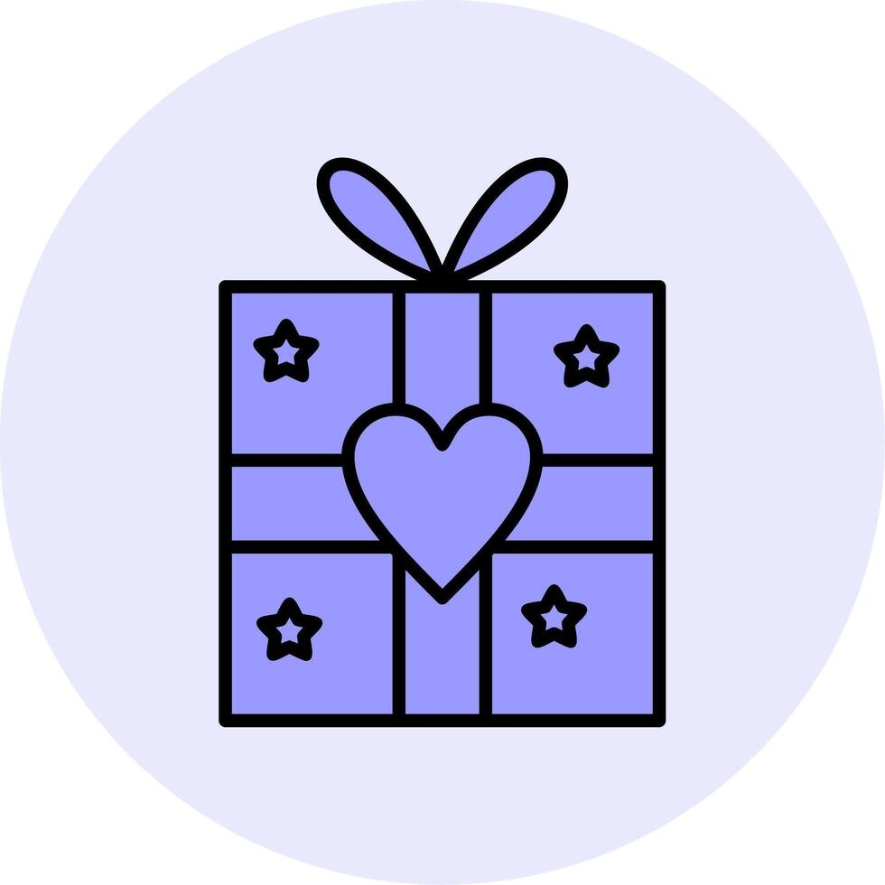 icono de vector de regalo