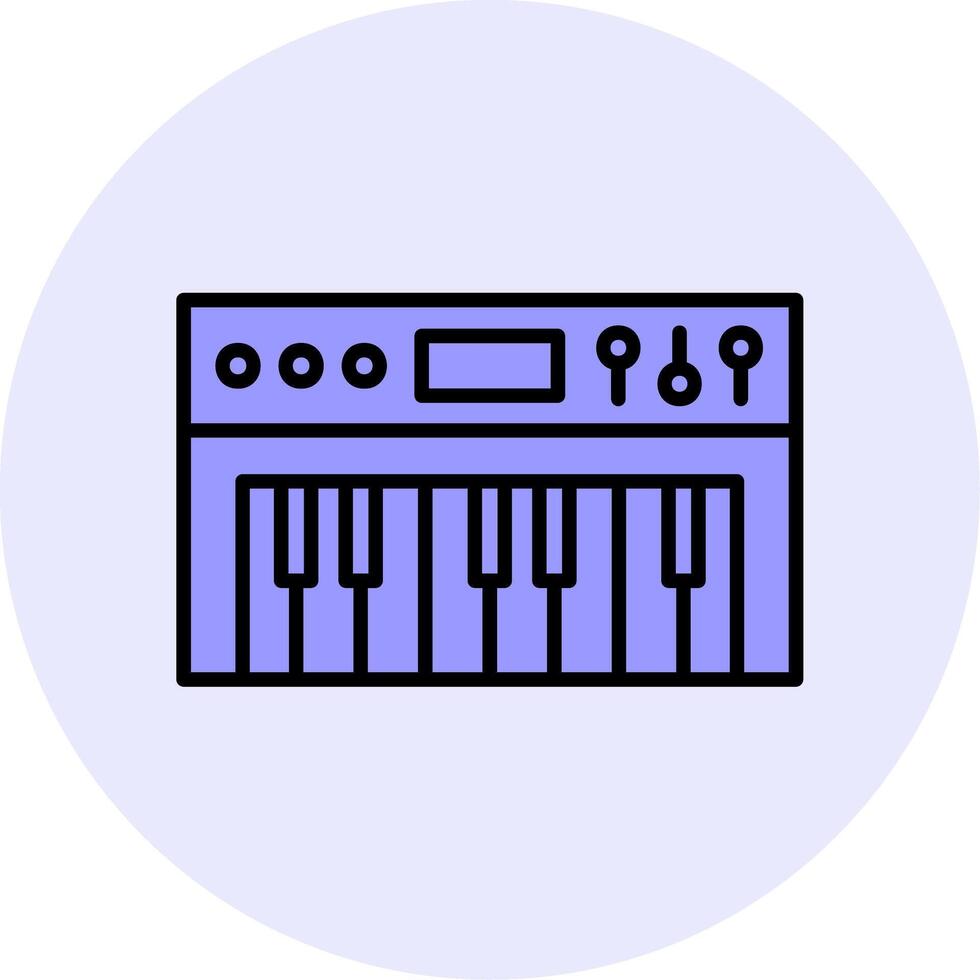 Synthesizer Vector Icon