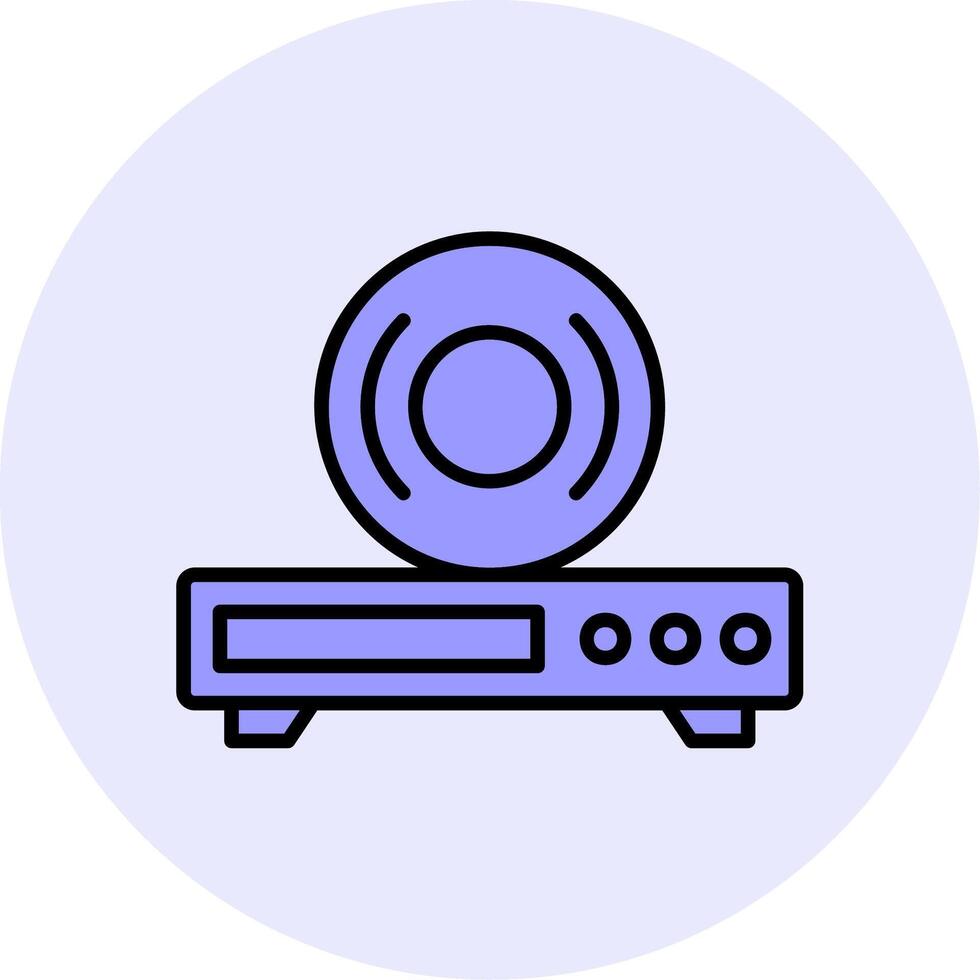 Cd Player Vector Icon