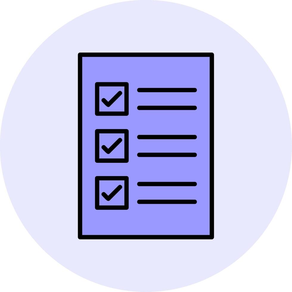Check List Vector Icon