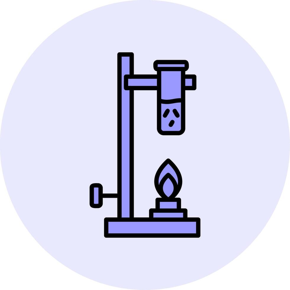 Bunsen Burner Vector Icon