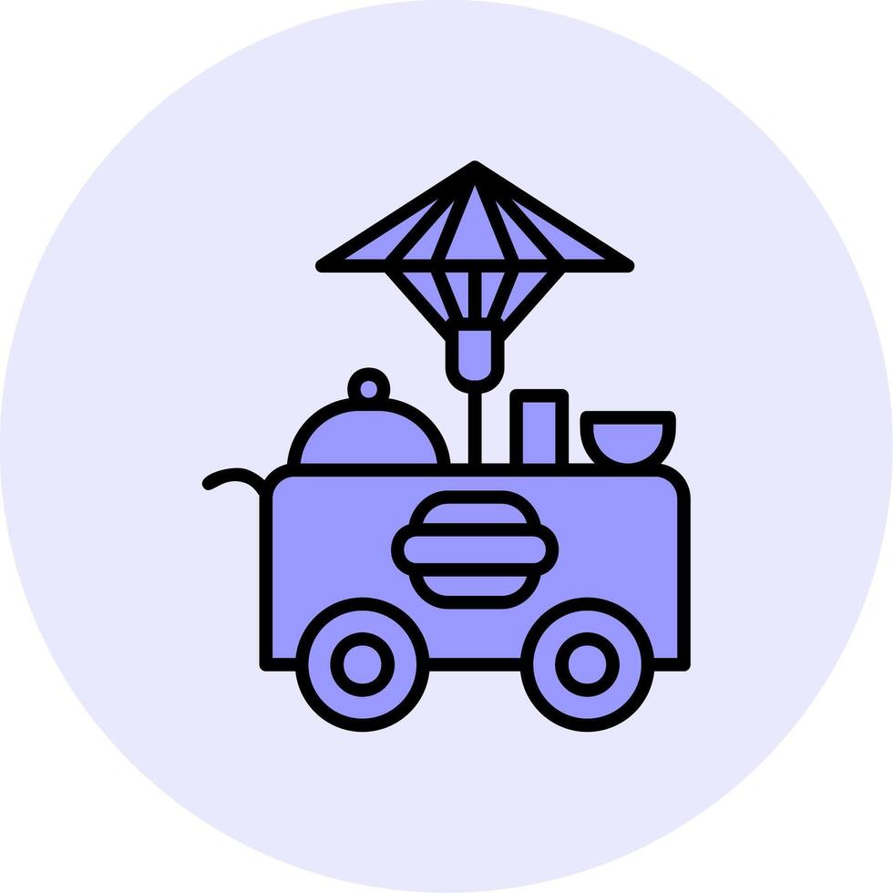 Food Stall Vector Icon